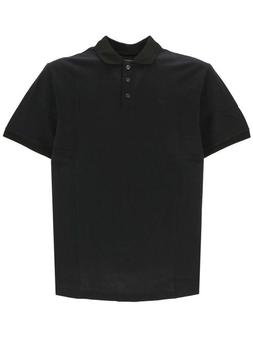 Navy blue polo shirt EMPORIO ARMANI | 3D1FM11JTKZ0920